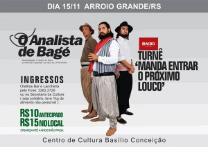 o analista de bage em arroio grande 2013