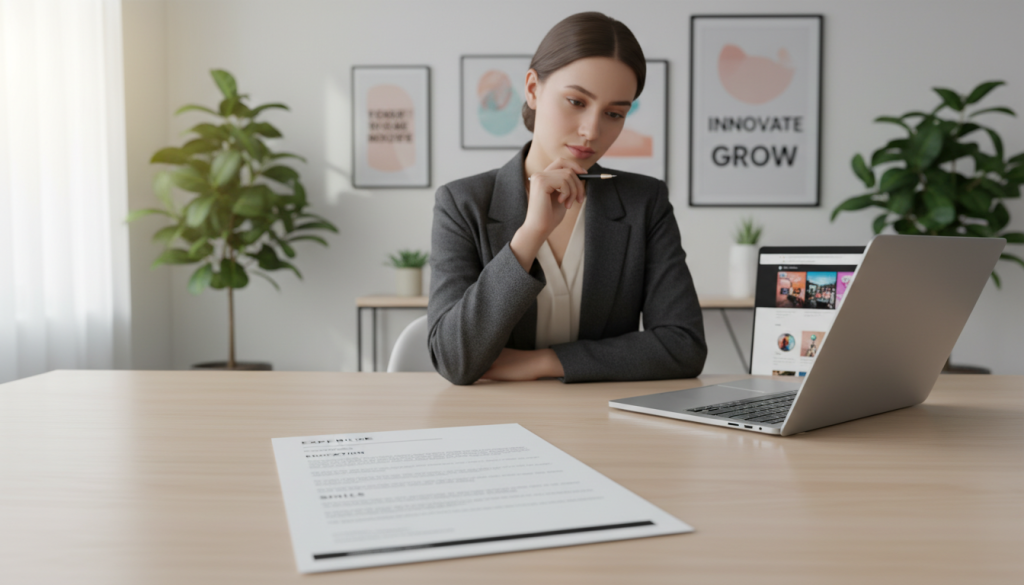 Build a modern resume